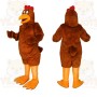 Brown Chicken Mascot Costume