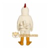 White Chicken Mascot Costume White Chicken Mascot Costume