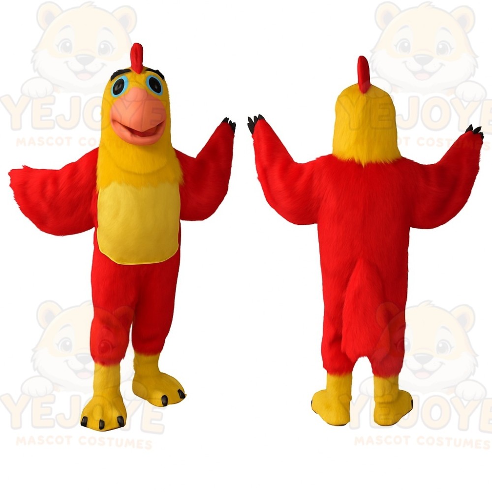 Red Bird Mascot Costume