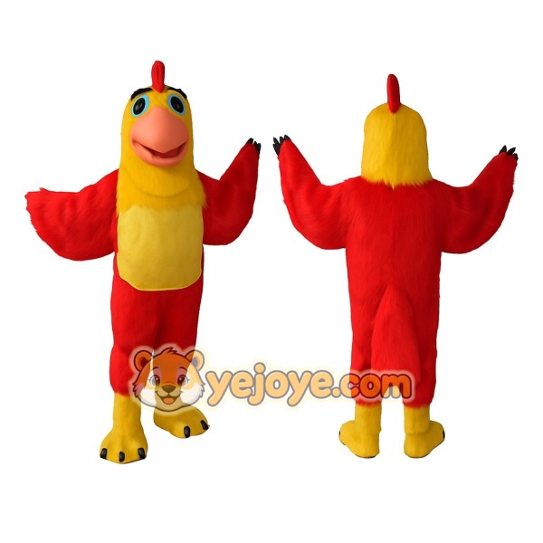 Red Bird Mascot Costume
