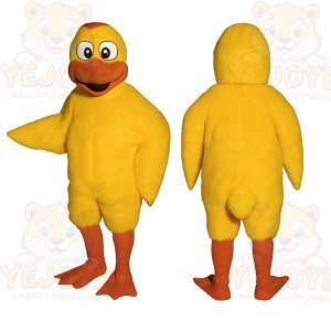 Yellow Duck Mascot Costume
