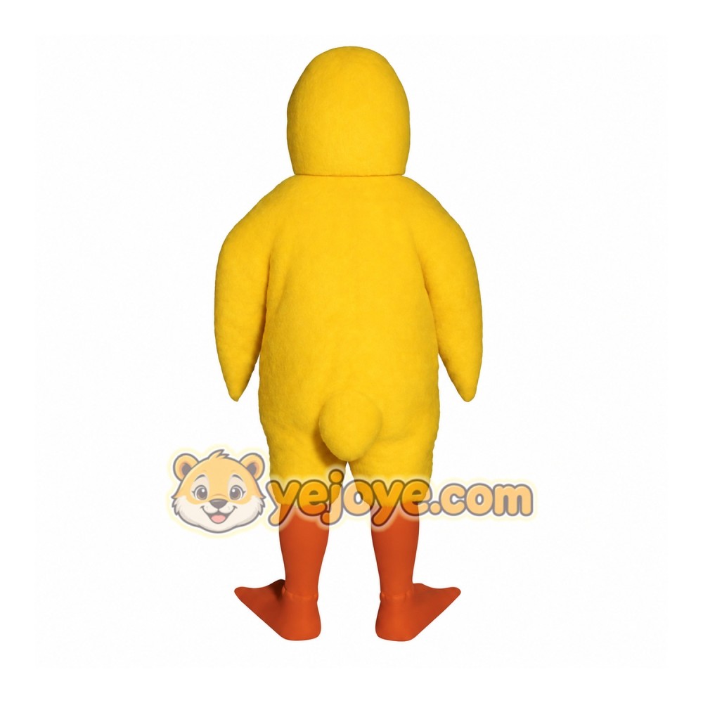 Yellow Duck Mascot Costume