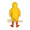 Yellow Duck Mascot Costume