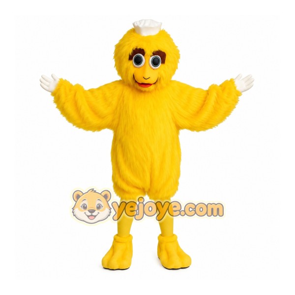 Yellow Bird Mascot Costume