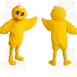 Yellow Bird Mascot Costume
