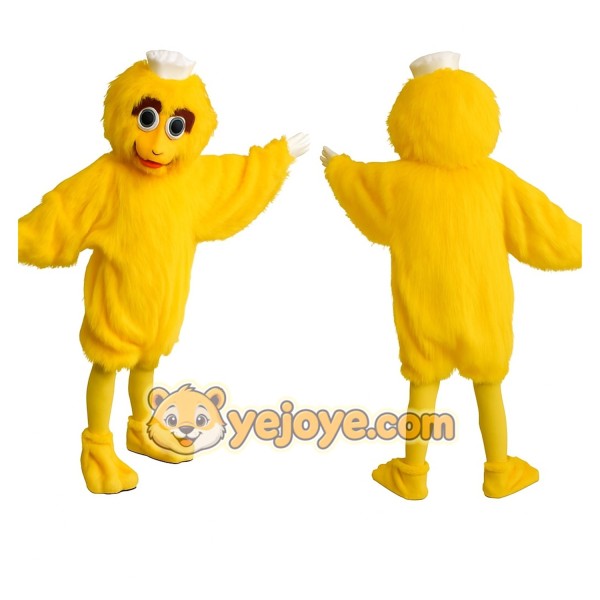 Yellow Bird Mascot Costume