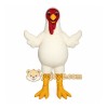 White Turkey Mascot Costume White Turkey Mascot Costume
