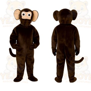 Brown Monkey Mascot Costume