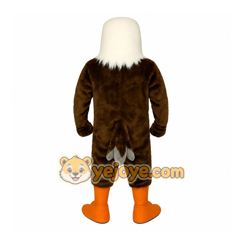 Brown Eagle Mascot Costume Brown Eagle Mascot Costume