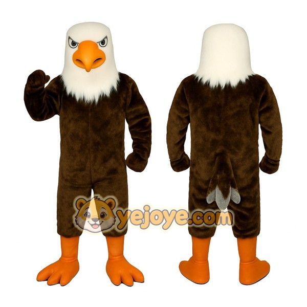 Brown Eagle Mascot Costume
