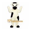 White Cow Mascot Costume White Cow Mascot Costume