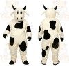 White Cow Mascot Costume