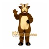 Brown Goat Mascot Costume Brown Goat Mascot Costume