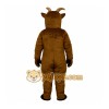 Brown Goat Mascot Costume Brown Goat Mascot Costume