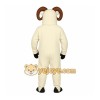 White Ram Mascot Costume White Ram Mascot Costume