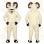 White Ram Mascot Costume