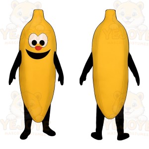 Yellow Banana Mascot Costume