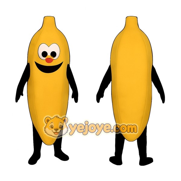 Yellow Banana Mascot Costume