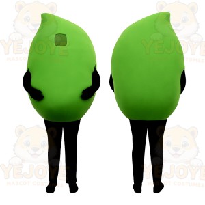 Green Lime Mascot Costume