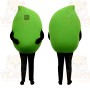 Green Lime Mascot Costume