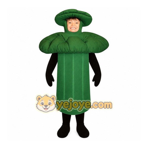 Green Vegetable Mascot Costume