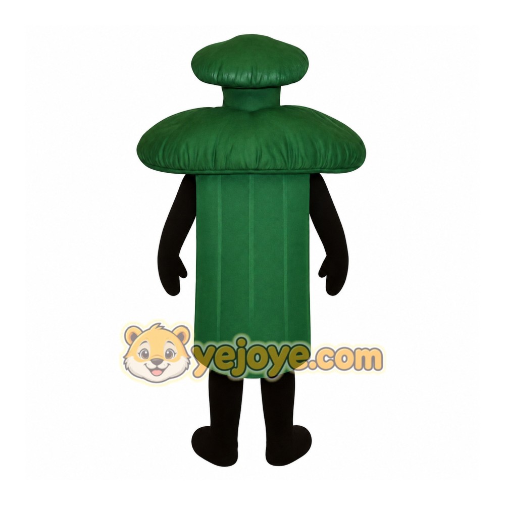 Green Vegetable Mascot Costume Green Vegetable Mascot Costume