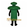 Green Vegetable Mascot Costume Green Vegetable Mascot Costume