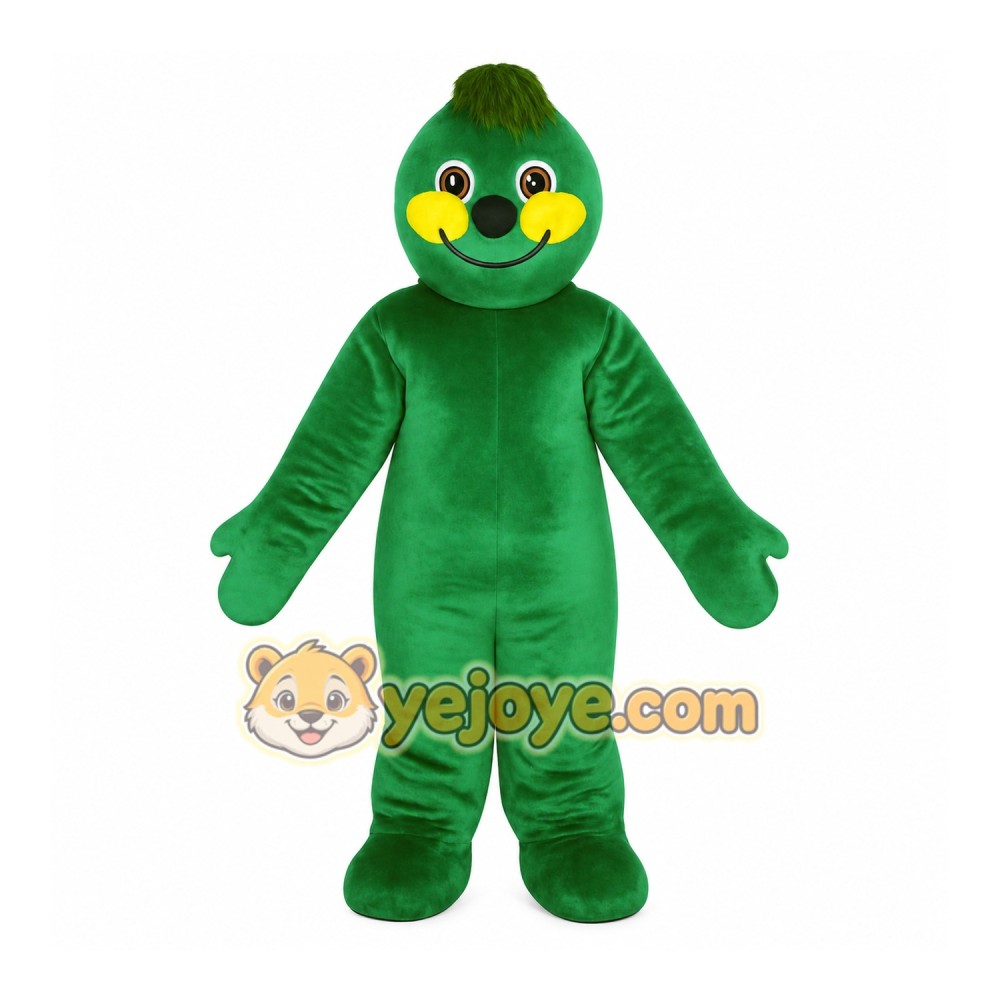 Green Character Mascot Costume