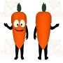 Orange Carrot Mascot Costume