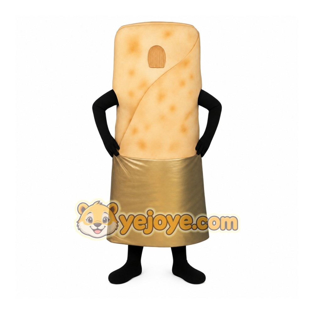 Brown Food Mascot Costume Brown Food Mascot Costume