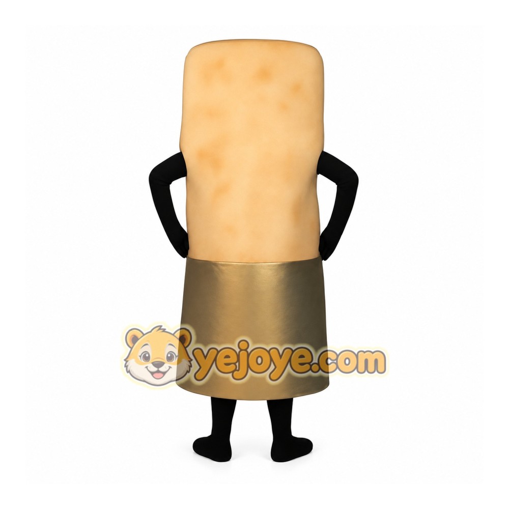 Brown Food Mascot Costume Brown Food Mascot Costume