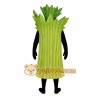 Green Celery Mascot Costume Green Celery Mascot Costume