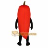 Red Chili Pepper Mascot Costume Red Chili Pepper Mascot Costume