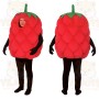 Red Raspberry Mascot Costume