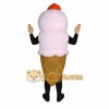 Pink Ice Cream Mascot Costume Pink Ice Cream Mascot Costume
