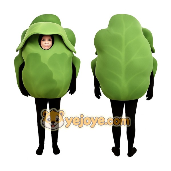 Green Vegetable Mascot Costume