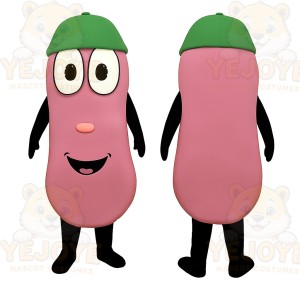 Pink Character Mascot Costume