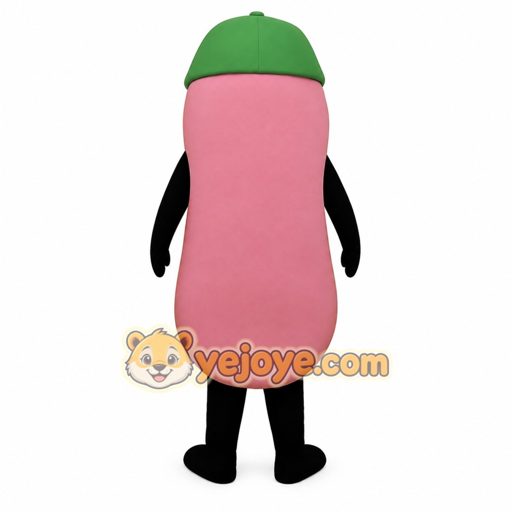 Pink Character Mascot Costume Pink Character Mascot Costume