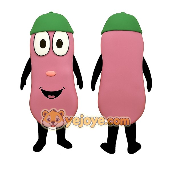 Pink Character Mascot Costume
