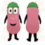 Pink Character Mascot Costume