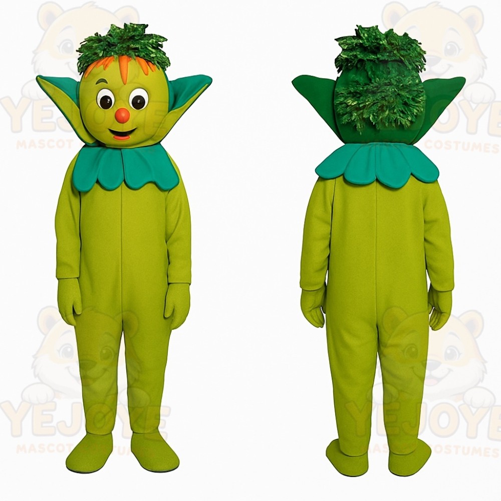 Green Character Mascot Costume
