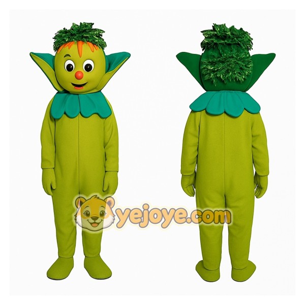 Green Character Mascot Costume