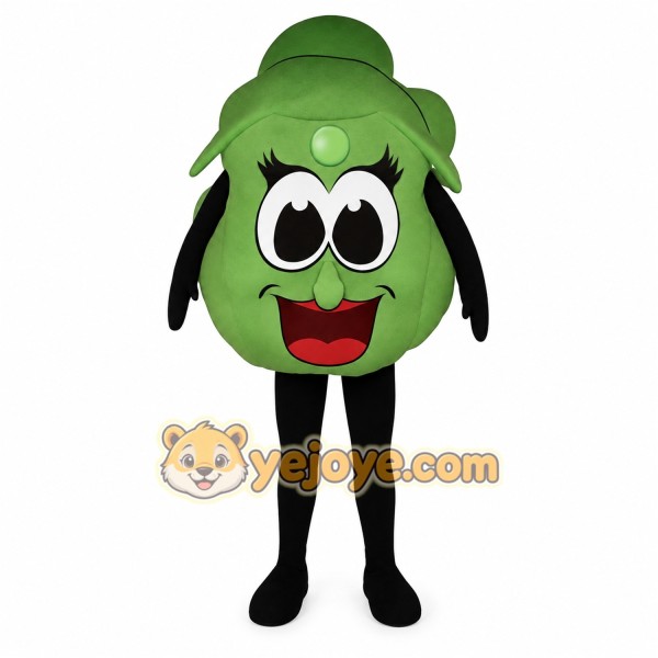 Green Vegetable Mascot Costume