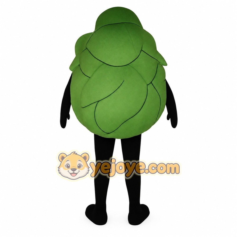 Green Vegetable Mascot Costume Green Vegetable Mascot Costume