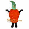 Orange Strawberry Mascot Costume Orange Strawberry Mascot Costume