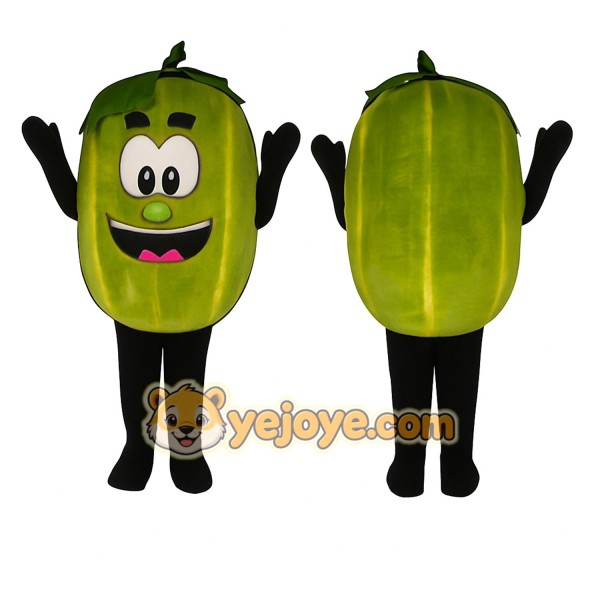 Green Vegetable Mascot Costume