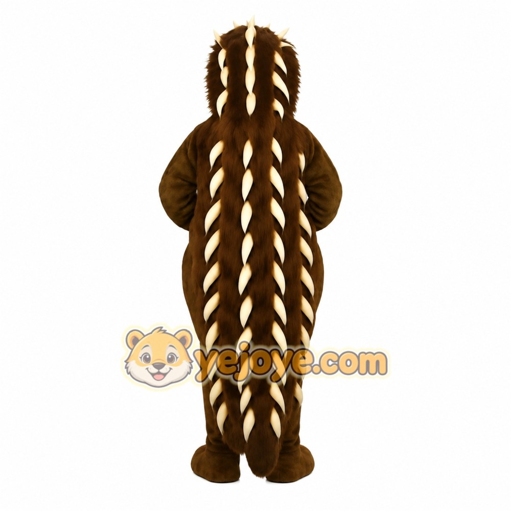 Brown Beaver Mascot Costume