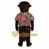 Brown Otter Mascot Costume Brown Otter Mascot Costume