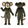Gray Mouse Mascot Costume