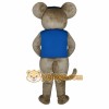 Gray Mouse Mascot Costume